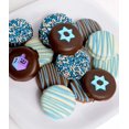 thumbnail image 1 of From You Flowers - Hanukkah Belgian Chocolate Covered Oreo Cookies, 1 of 1