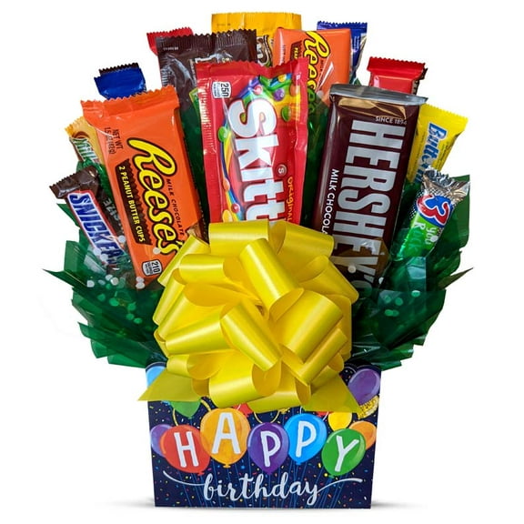 From You Flowers - Happy Birthday Candy Bouquet