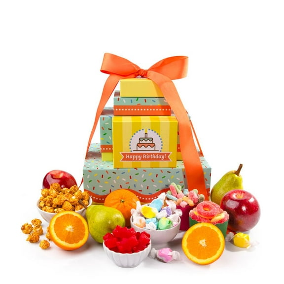 From You Flowers - Happy Sweet Birthday Gift Tower