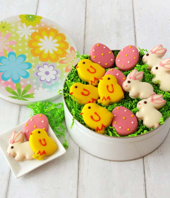 From You Flowers - Iced Easter Cookies