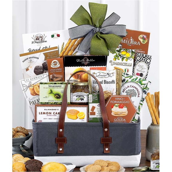 From You Flowers - Italian Gourmet Gift Basket for Birthday, Anniversary, Get Well, Congratulations, Thank You, All Occasions