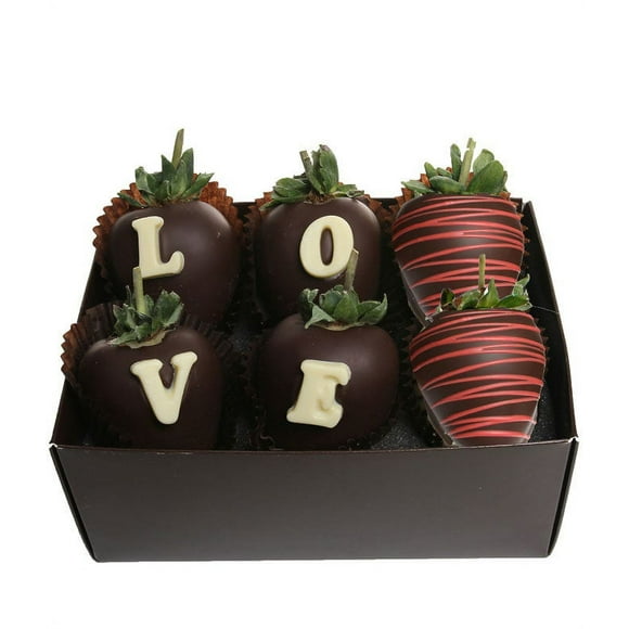 From You Flowers - Love Chocolate Covered Berry Box for Birthday, Anniversary, Get Well, Congratulations, Thank You, All Occasions