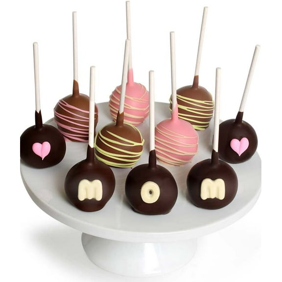 From You Flowers - Mother's Day Chocolate Covered Cake Pops for Mother's Day, Birthday, Anniversary, Get Well, Congratulations, Thank You, All Occasions
