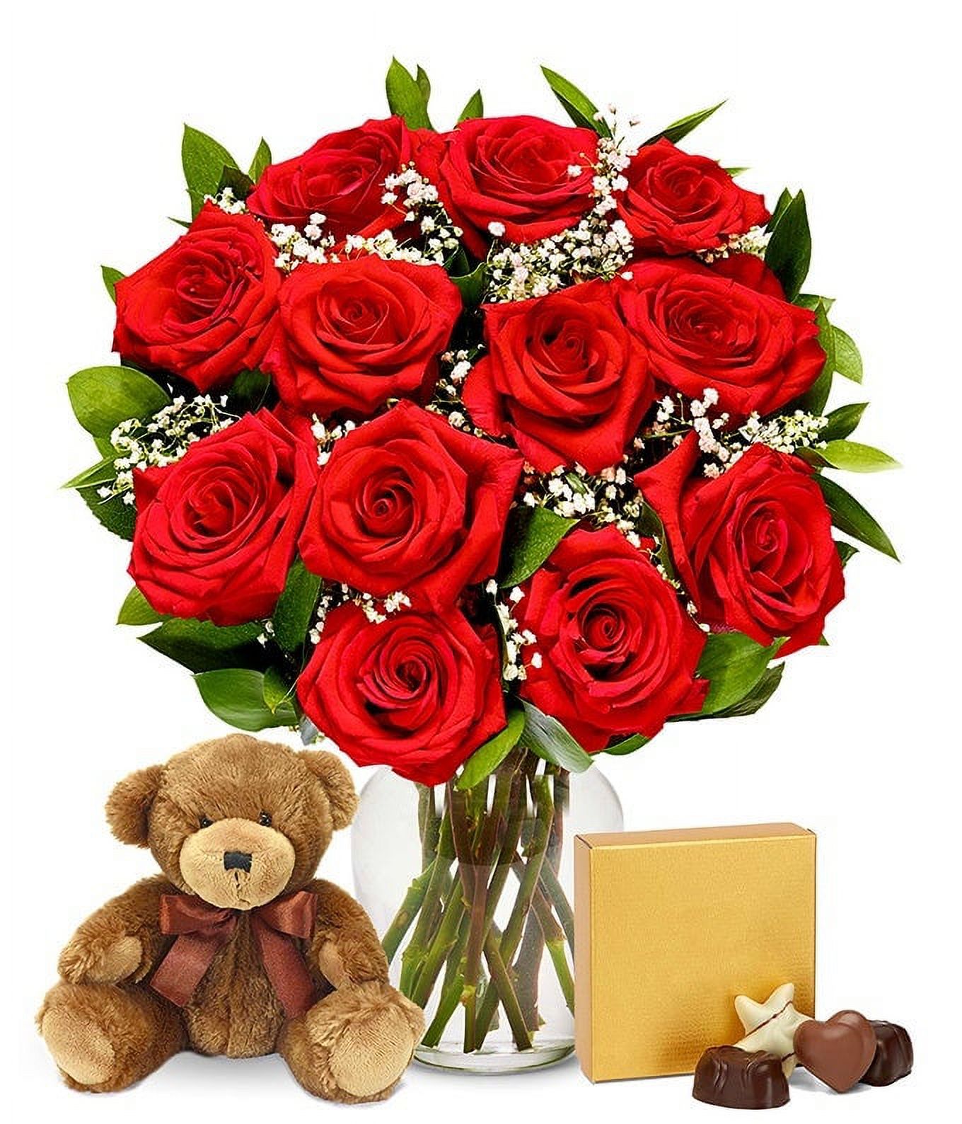 From You Flowers One Dozen Rainbow Red, Orange, Pink, Purple, Yellow