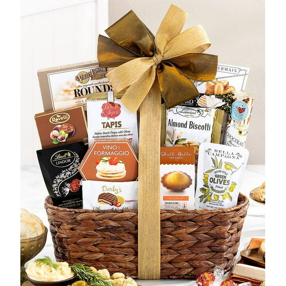 From You Flowers - Premier Gourmet Snack Basket for Birthday, Anniversary, Get Well, Congratulations, Thank You, All Occasions