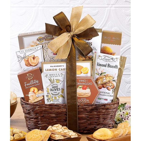 From You Flowers - Premier Gourmet Snack Basket for Birthday, Anniversary, Get Well, Congratulations, Thank You, All Occasions