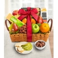 thumbnail image 1 of From You Flowers - Salami & Cheese Gift Basket for Birthday, Anniversary, Get Well, Congratulations, Thank You, All Occasions, 1 of 1