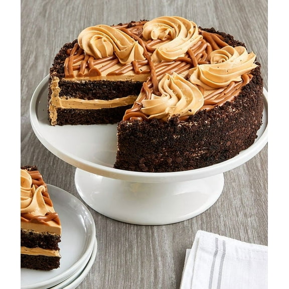 From You Flowers - Salted Caramel Chocolate Cake for Birthday, Anniversary, Get Well, Congratulations, Thank You, All Occasions