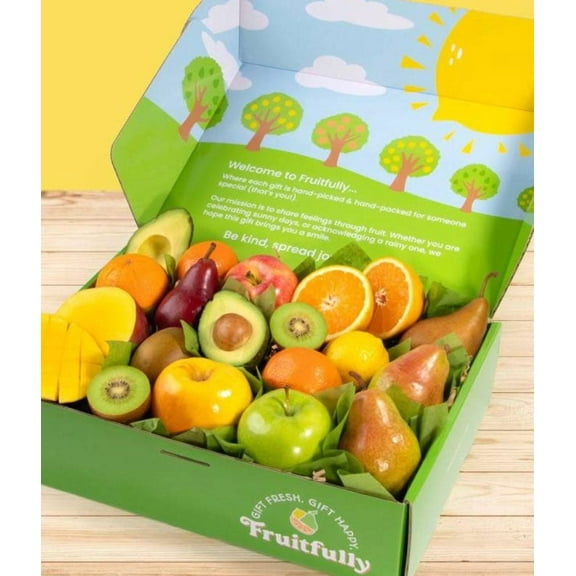 From You Flowers - Sending Sunshine Fruit Gift Box for Birthday, Anniversary, Get Well, Congratulations, Thank You, All Occasions