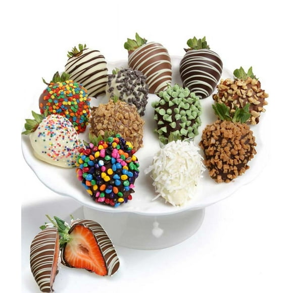 From You Flowers - Ultimate Assortment Chocolate Covered Strawberries for Birthday, Anniversary, Get Well, Congratulations, Thank You, All Occasions