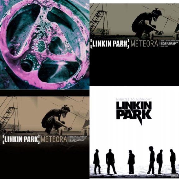 From Zero (Deluxe/2LP/Translucent Emerald Green Vinyl) & Meteora (Marbled LP Vinyl) & Meteora & Minutes To Midnight