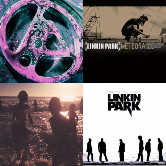From Zero (Deluxe/2LP/Translucent Emerald Green Vinyl) & Meteora & One More Light & Minutes To Midnight