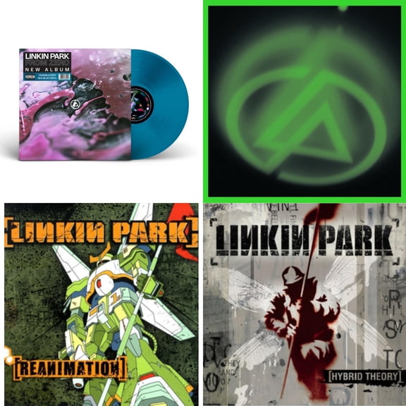 From Zero (Translucent Sea Blue LP Vinyl) & Papercuts (2LP) & Reanimation & Hybrid Theory