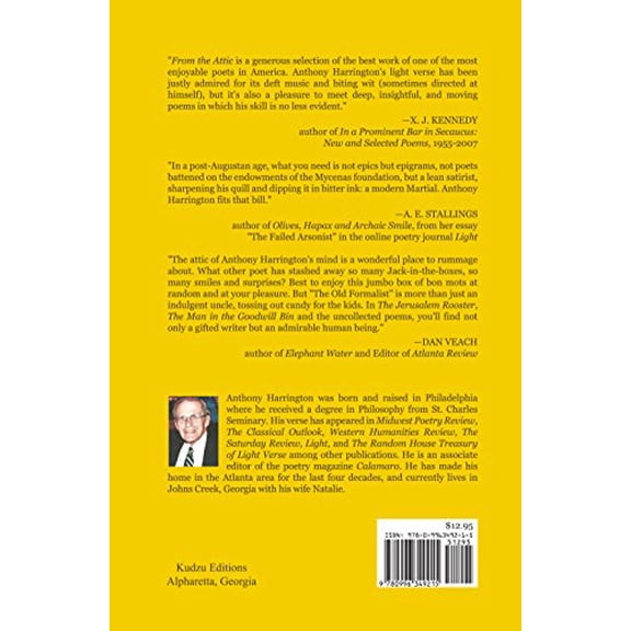 Pre-Owned From the Attic: Selected Verse, 1965-2015 Paperback
