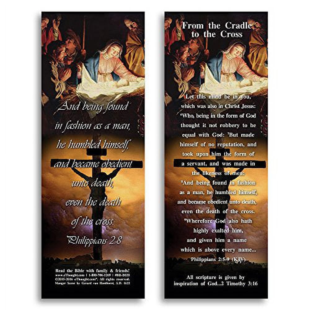 From the Cradle to the Cross - Bible Cards - Pack of 25 - Walmart.com