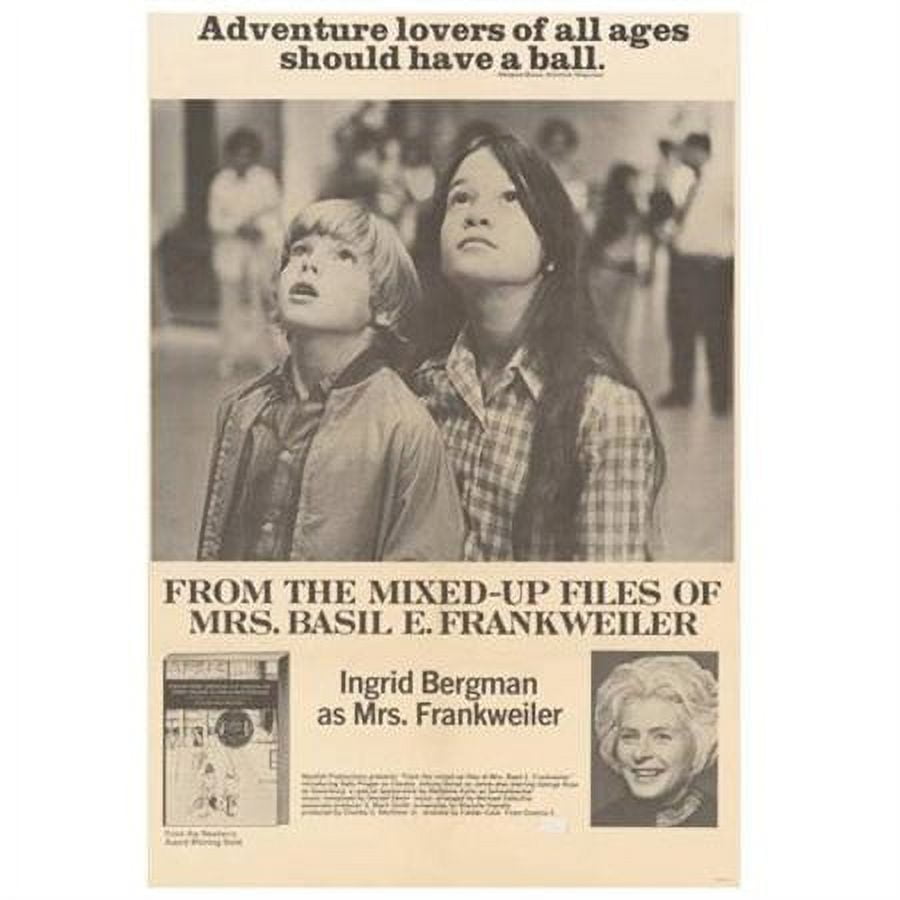 From the MixedUp Files of Mrs Basil E Frankweiler movie POSTER