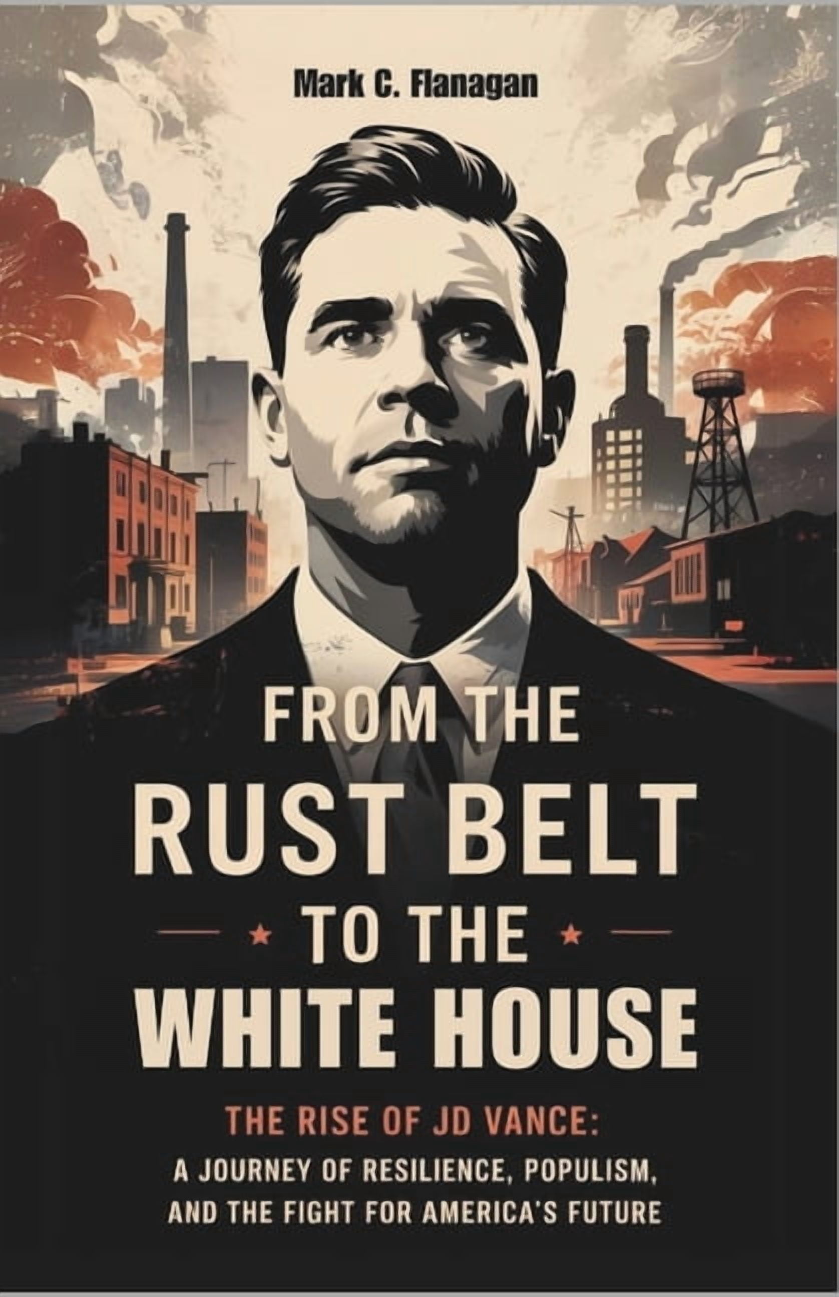 From the Rust Belt to the White House: THE RISE OF JD VANCE: A Journey of Resilience, Populism, and the Fight for Americ, (Paperback)