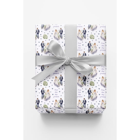 London Penny Premium Wrapping Paper - From this Day Forward