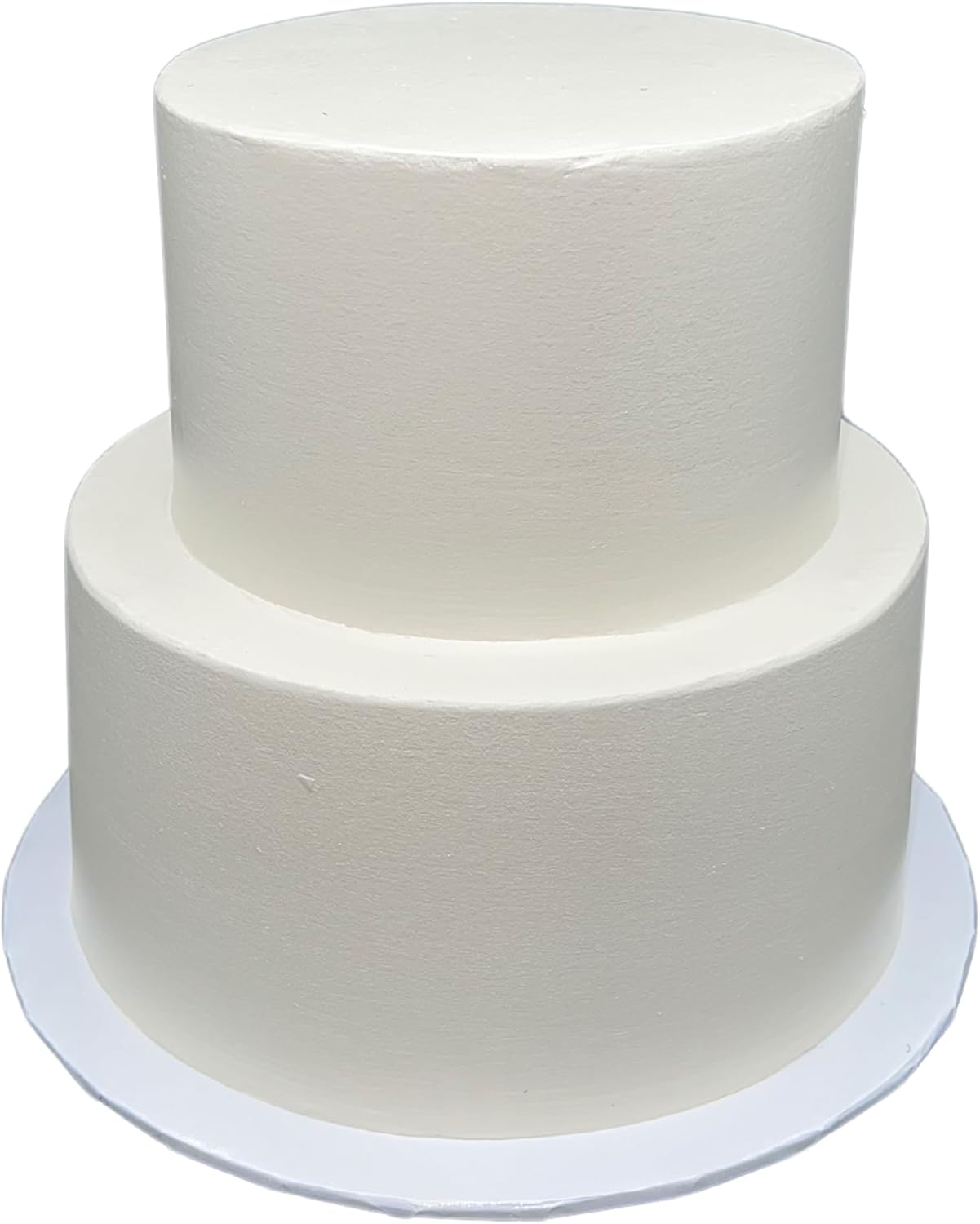 FromJennWithLove 2 Tier Fake Cake 8 Inches Tall, Perfect for Wedding ...