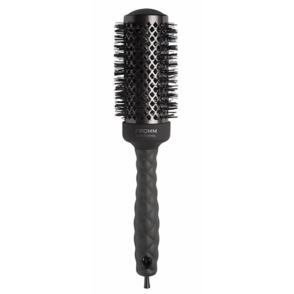 Fromm Elite Thermal 2″ Ceramic Ionic Round Brush – Double Ionic Technology, Heat‑Resistant Bristles & Cushion Handle