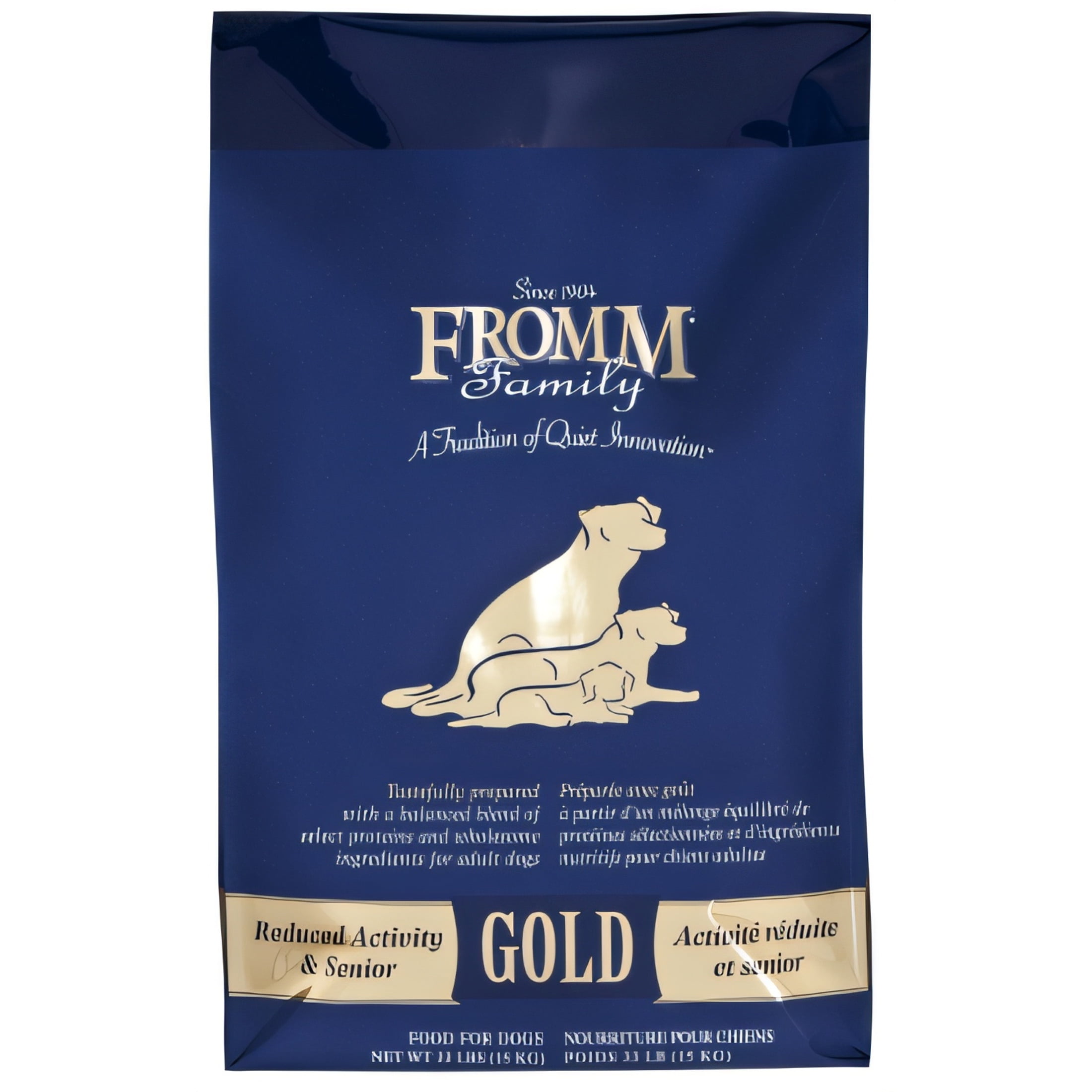 Fromm Family Gold Reduced Activity & Senior Dry Dog Food, 30-lb (Size: 30-lb)