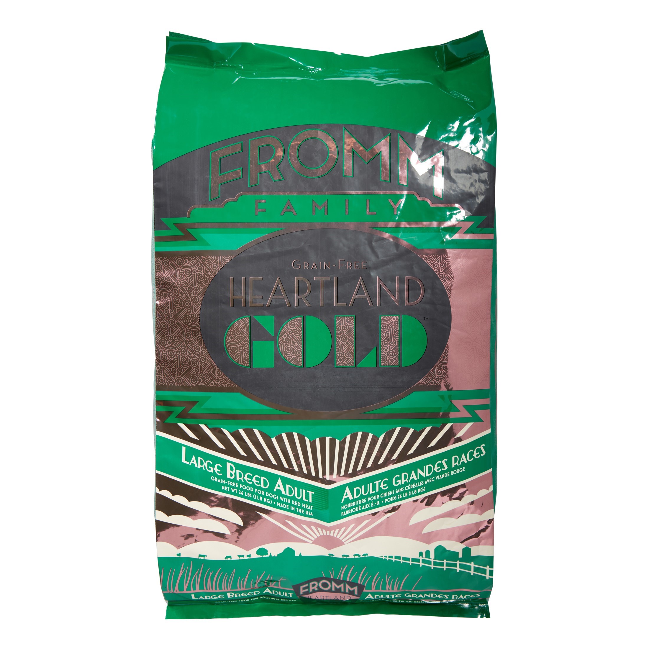 Fromm Family Heartland Gold Grain Free Large Breed Red Meat Dry Dog Food 26 LB Walmart