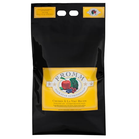 Fromm Four-Star Nutritionals Chicken A La Veg Dry Cat Food, 4-lb (Size: 4-lb)
