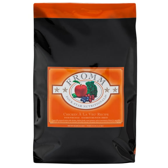 Fromm Four-Star Nutritionals Chicken A La Veg Dry Dog Food, 26-lb (Size: 26-lb)