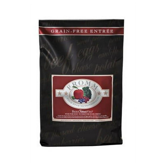 Fromm Four Star Nutritionals Grain-Free Beef Frittata Dry Dog Food, 26 lb