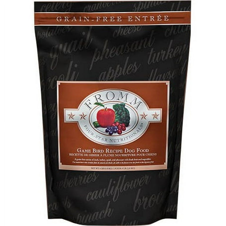 Fromm Four Star Nutritionals Grain Free Game Bird Dry Dog Food 26