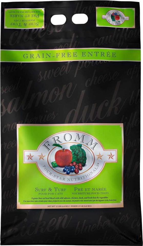 Fromm Four Star Surf and Turf Recipe Dry Cat Food 4 lb