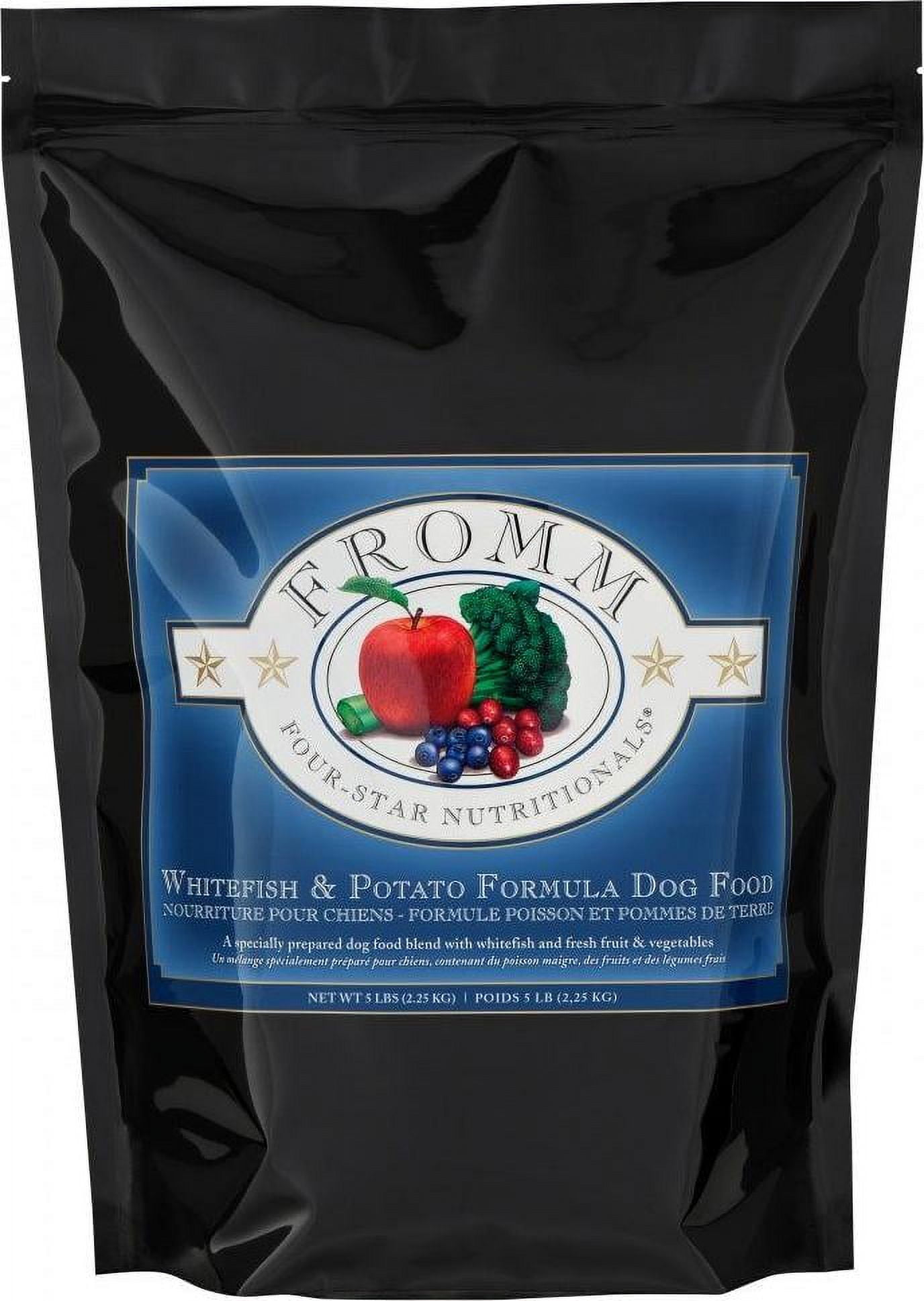 Fromm Four Star Whitefish Potato Formula Dry Dog Food 12 lb