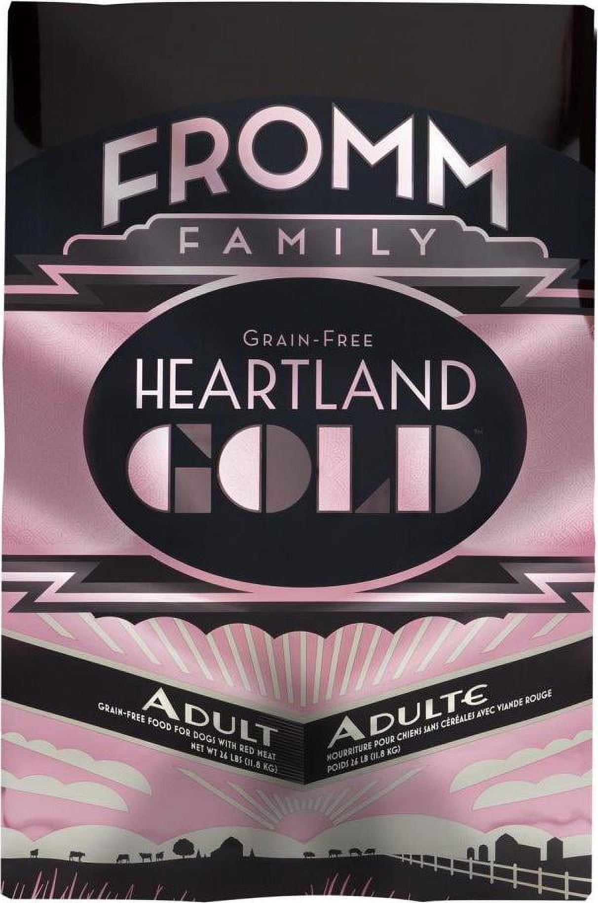 Fromm Grain Free Heartland Gold Adult Dry Dog Food 26 lb