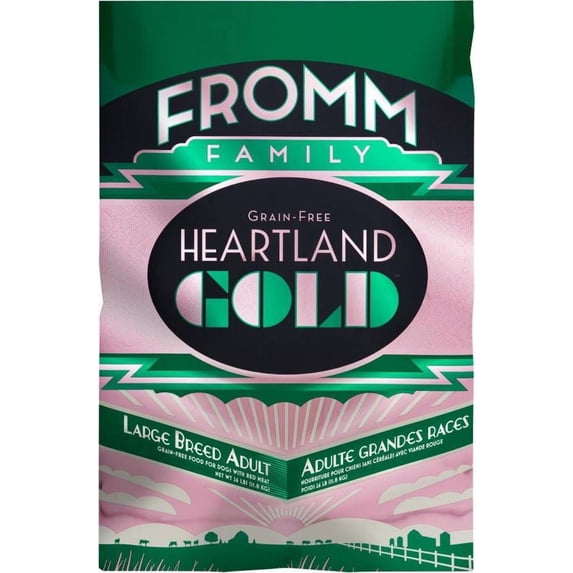 Fromm Grain Free Heartland Gold Large Breed Adult Dry Dog Food 12 lb