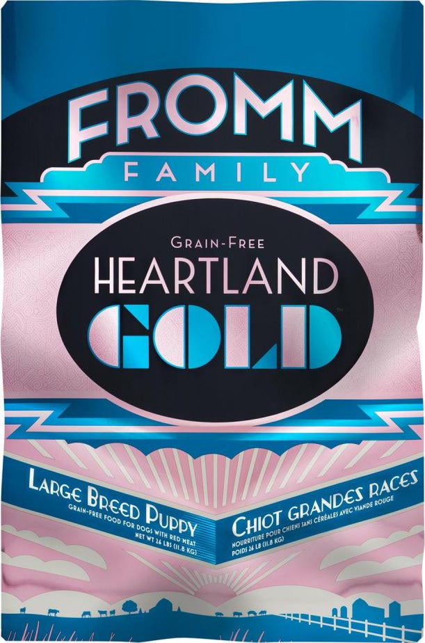 Fromm Grain Free Heartland Gold Large Breed Puppy Dry Dog Food 26 lb
