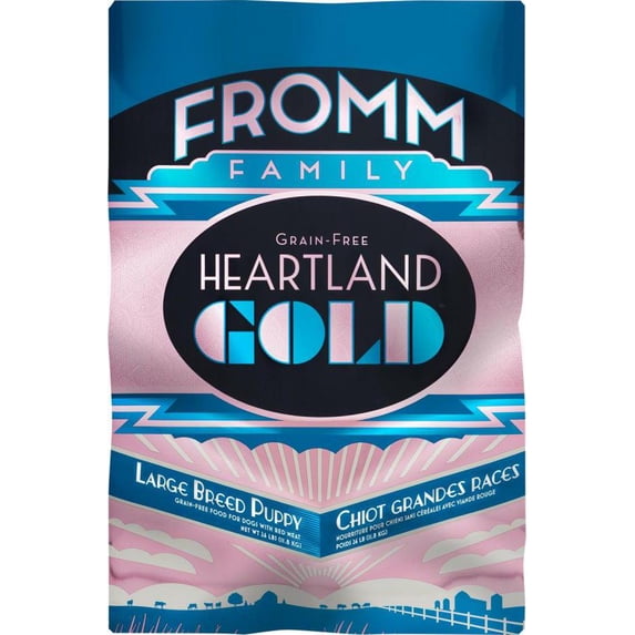 Fromm Grain Free Heartland Gold Large Breed Puppy Dry Dog Food 26 lb
