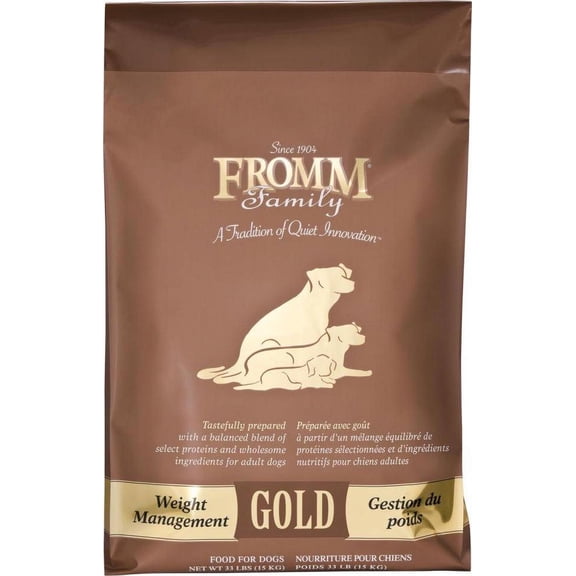 Fromm Weight Management Gold Dry Dog Food 30 lb