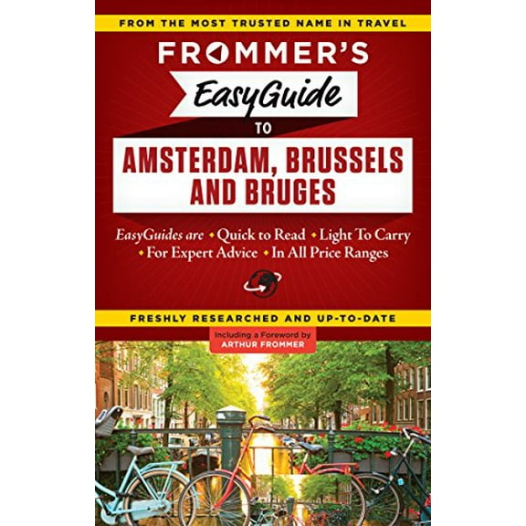 Pre-Owned Frommer's EasyGuide to Amsterdam, Brussels and Bruges (Easy Guides) Paperback