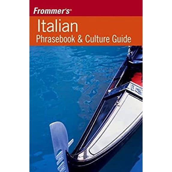 Pre-Owned Frommer's Italian Phrasebook and Culture Guide (Paperback) 0471793019 9780471793014