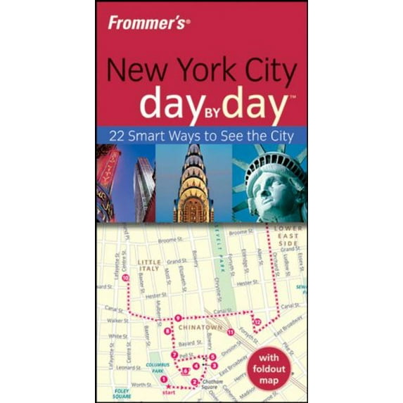 Pre-Owned Frommer's New York City Day by Day: 22 Smart Ways to See the City (Paperback 9780470384343) by Alexis Lipsitz Flippin