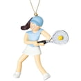 thumbnail image 1 of Fromuth OC-073-FBR Female Tennis Ornament (Brown), 1 of 2