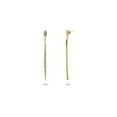 thumbnail image 1 of Fronay Collection JE5136G Gold Romper Dangling Earrings in Sterling Silver, 1 of 1