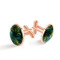 thumbnail image 1 of Frond Men's Stainless Steel Shirt Cufflinks for Formal Attire, 1 of 6