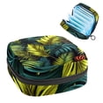 thumbnail image 1 of Frond Small Bag Period Pouch Small Wire Pouch Zipper Pencil Case Pouch in Plush Fabric, Sponge, and Oxford Cloth - 4.7x6.6x6.6 in, Ideal for Menstrual Pad Storage, 1 of 6