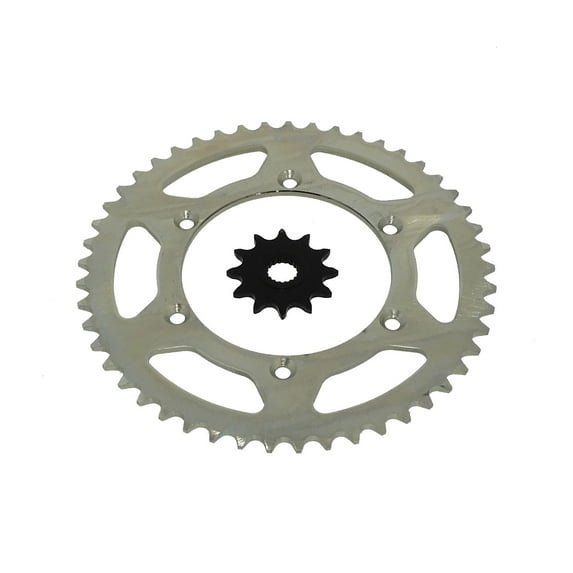 Front 12 Tooth Sprocket and 49 Tooth Rear Sprocket fit Suzuki RM125 1990-2008