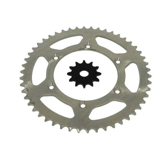 Front 12 Tooth Sprocket and 50 Tooth Rear Sprocket fit Suzuki RM125 1990-2008