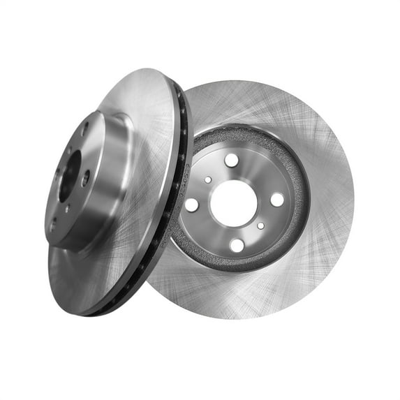 Front 255mm Disc Brake Rotors For 1993-2002 Toyota Corolla, 1993-1997 GEO Prizm, 1998-2002 Chevrolet Prizm, Automotive Replacement Brake Rotors