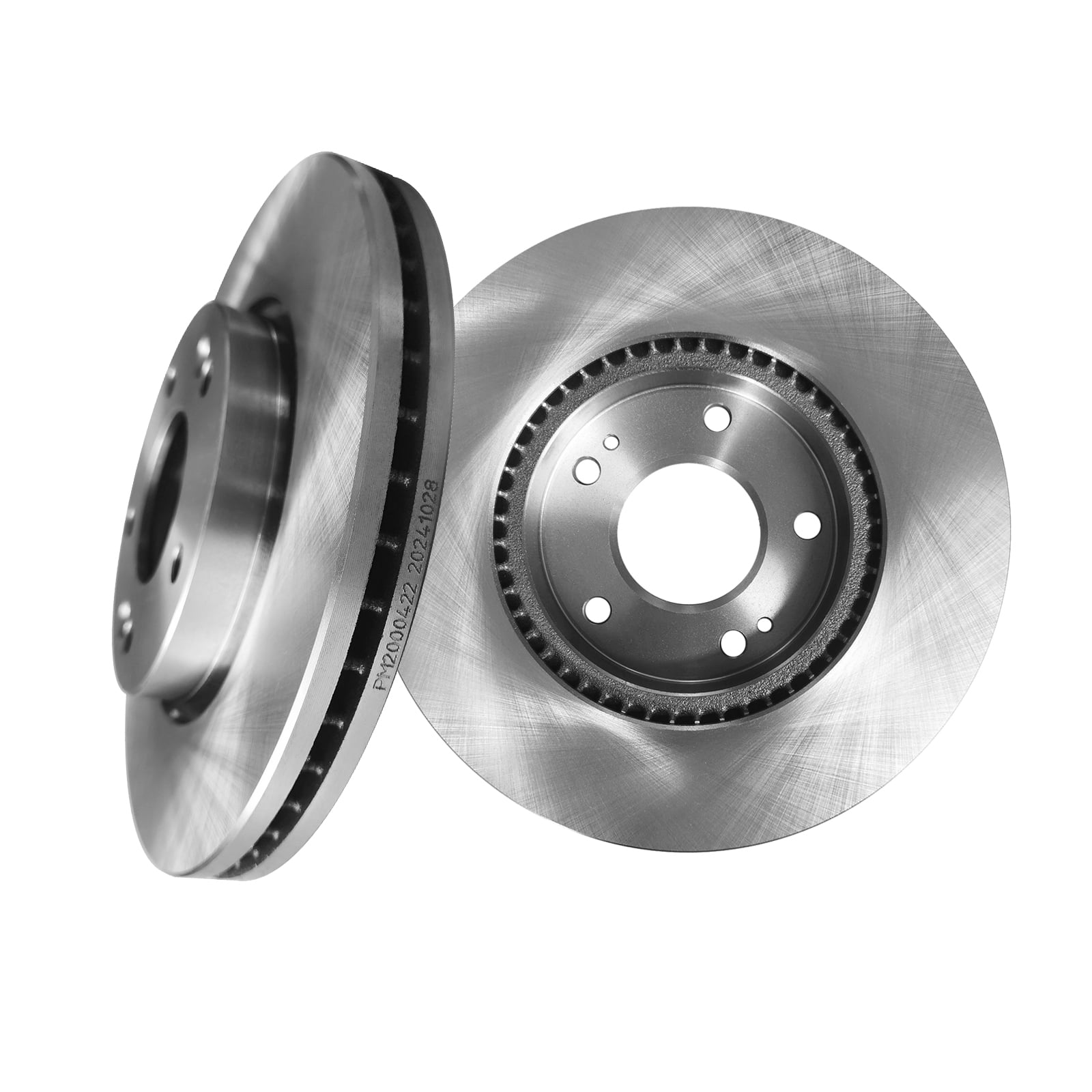 Front 280mm Brake Disc Rotors Replacement For 2010-2012 Hyundai Tucson ...