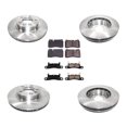 thumbnail image 1 of Front 330mm 13" Rotors Brake Pads for Volkswagen Touareg 11-17 Rear Rotors 6pc, 1 of 7