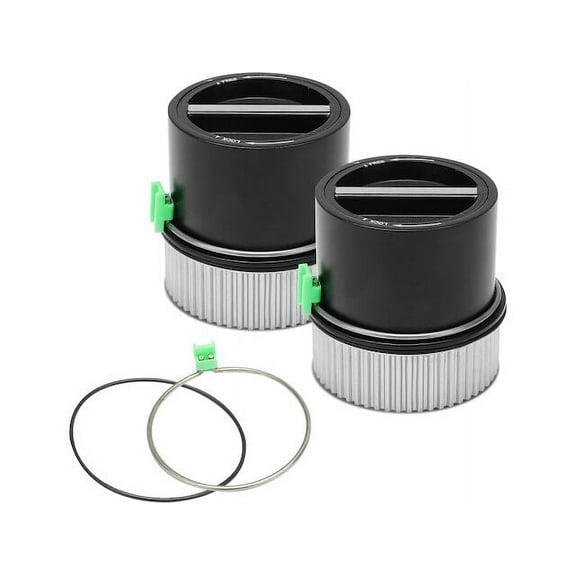 Front 4WD Hub Locking Actuator Set 2 - Compatible with 2001 - 2004 Ford F-250 Super Duty - Autopart Premium